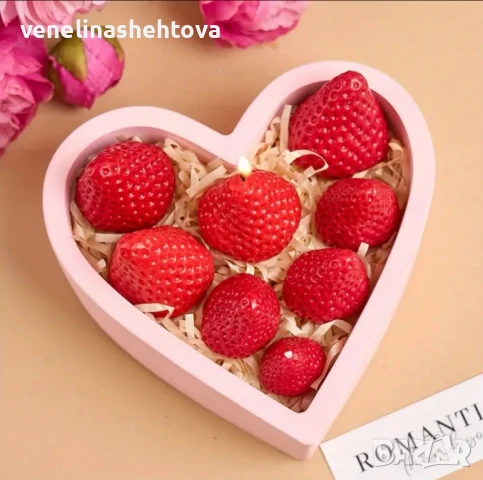 3D Ягода силиконов молд форма за свещи гипс сапун смола фондан за декорация , снимка 4 - Форми - 50643947