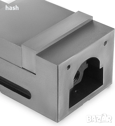 VEVOR Високопрецизен фрезов менгеме 6 инча, настолна скоба от чугун, плоска скоба за фрезоване, проб, снимка 6 - Други инструменти - 53752643