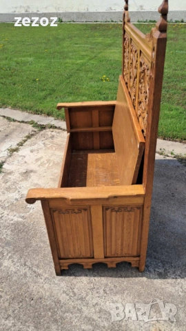 Пейка с ракла Готика, снимка 4 - Дивани и мека мебел - 54252855