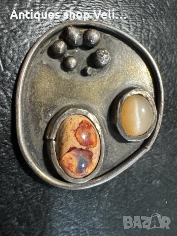 Сребърна брошка №7050