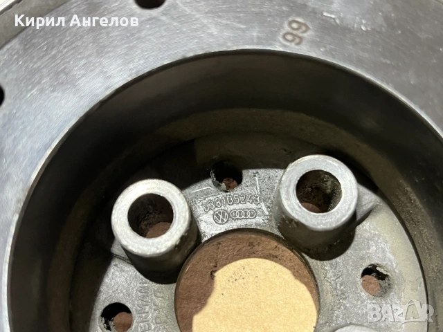 Шайбата на коляновия вал за VW Golf 4 1.9 TDI, снимка 2 - Части - 53896817