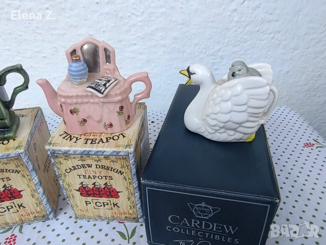 Колекционерски чайници- орнаменти Paul Cardew, снимка 7 - Колекции - 52798508