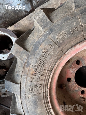 Гуми с джанти мотоблок, снимка 2 - Селскостопанска техника - 53622184