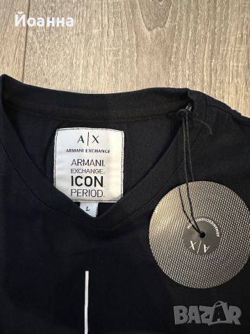 Тениска Armani Exchange НОВИ, снимка 2 - Тениски - 46331747