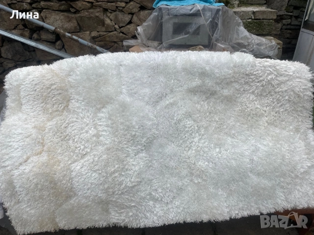 Килим Шаги Silver briliante, снимка 2 - Килими - 54204596