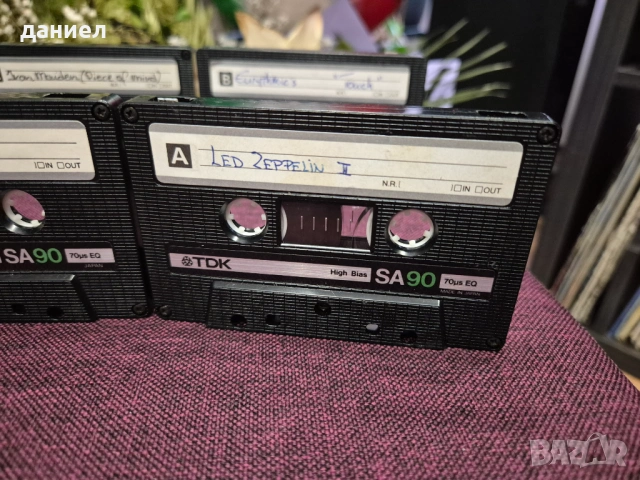 Аудио касети TDK SA90 - Scorpions, Eurithmics, Iron Maiden, Led Zeppelin, Queen, Sting и др., снимка 4 - Аудио касети - 53945777