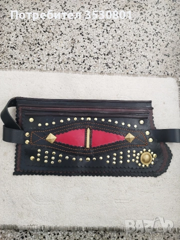 Кожен силях естествена кожа , снимка 3 - Други ценни предмети - 53734423