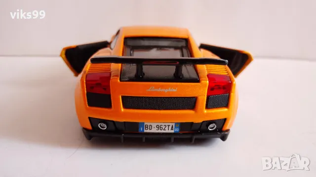 Lamborgini Gallardo Superleggera Bburago 1:24 , снимка 5 - Колекции - 47105153