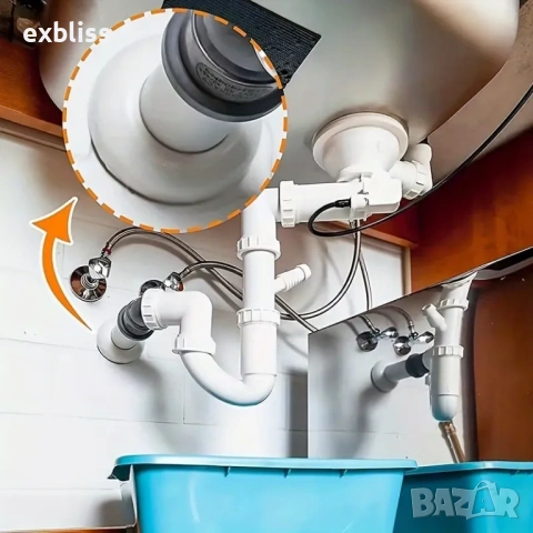 Капачки за прикриване на тръби от здрава пластмаса 5бр.