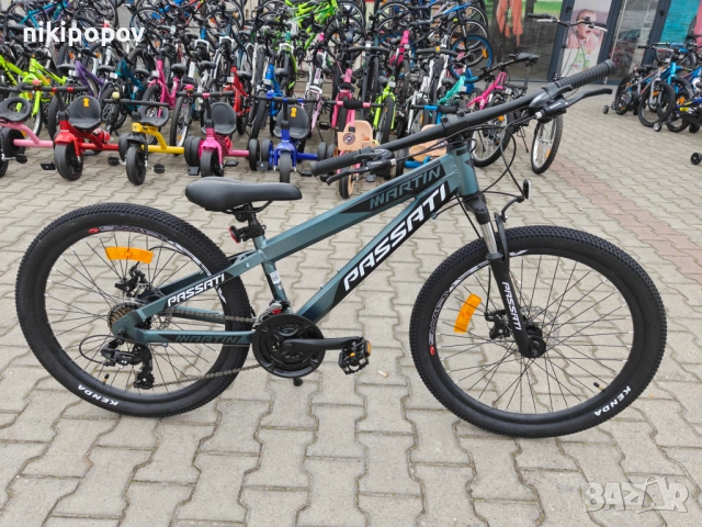 PASSATI Алуминиев велосипед 24" MARTYN сив, снимка 2 - Велосипеди - 53918298
