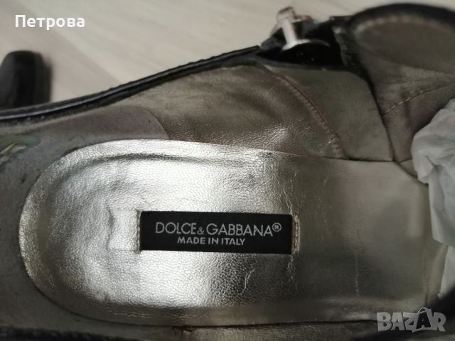 Dolce & Gabbana обувки на ток 36.5 Оригинал, снимка 8 - Дамски обувки на ток - 45872797