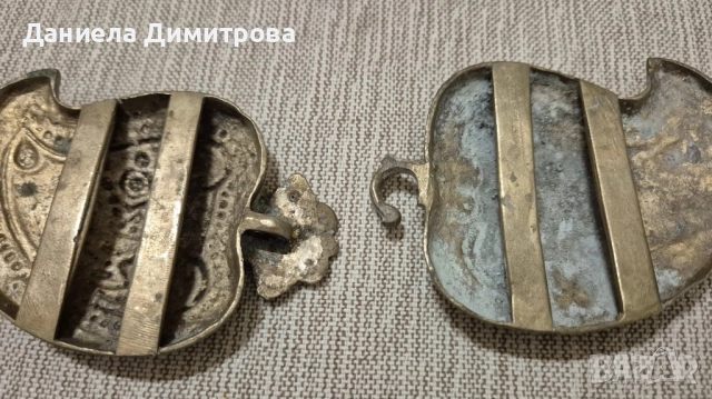 Два посребрени възрожденски артикула, снимка 9 - Други ценни предмети - 52476596