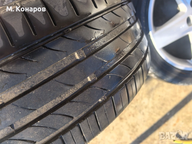235 45 17 5х112 джанти с летни гуми , снимка 4 - Гуми и джанти - 53753317