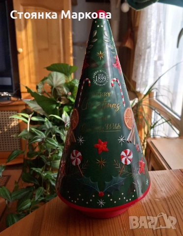 Метална музикална кутия с бисквити от Англия, снимка 4 - Други - 53577897