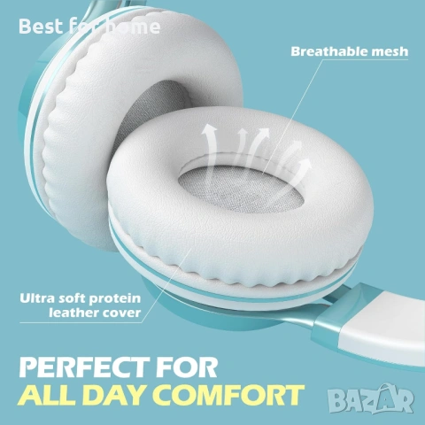 Слушалки AILIHEN C8 с кабел, слушалки за уши с микрофон и контрол на силата на звука, снимка 3 - Слушалки и портативни колонки - 54191003