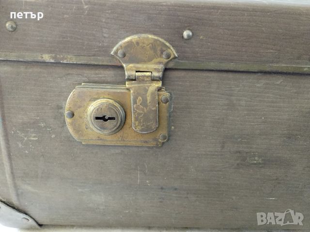 Ретро куфар от Царско време, снимка 7 - Антикварни и старинни предмети - 45697054