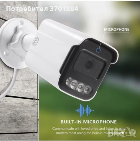 Нова HD камера с нощно виждане, снимка 2 - HD камери - 53702473