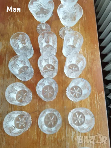 Кристални чаши за шампанско, снимка 11 - Чаши - 50370376