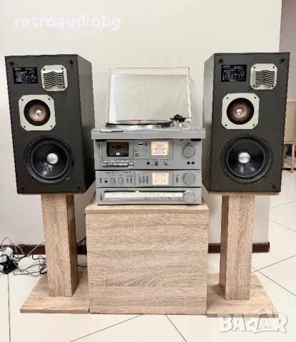 🔉Ретро аудио сет AKAI - усилвател AM-U01, тунер AT-K02, Дек CS-M01A, Грамофон AP-Q310🔉, снимка 8 - Аудиосистеми - 52664831