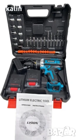 машина за пробиване и завинтване от 23 части 