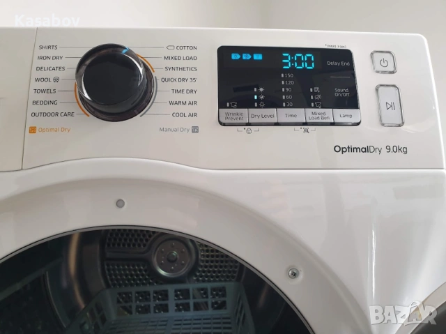 9Kg Сушилня Samsung Термопомпа 12м Гаранция Самсунг, снимка 2 - Сушилни - 53776932