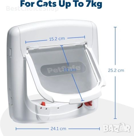 PetSafe магнитна котешка врата делукс с 4 опции за заключване. Staywell Deluxe серия 400, снимка 7 - Други - 54013400