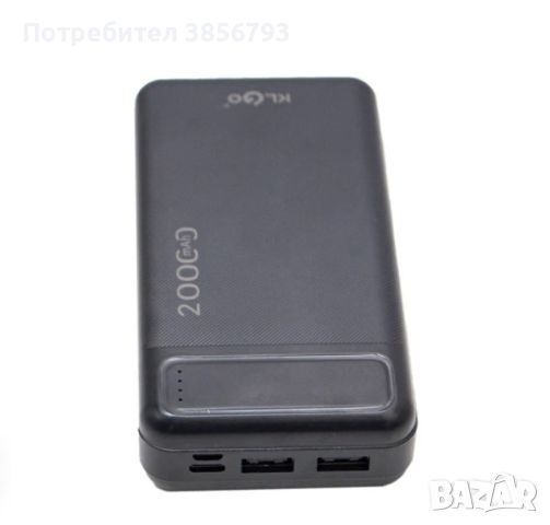 Преносима батерия KLGO 20000mAh Power Bank KP-21, снимка 1 - Резервни части за телефони - 45569496