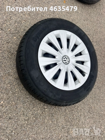 Volkswagen - VAG Комплект Джанти с Гуми 195/65 R15, снимка 5 - Гуми и джанти - 52210673