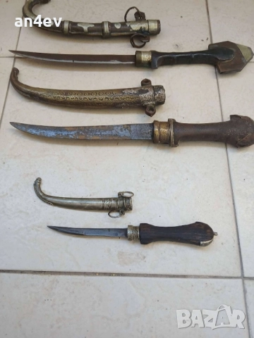 три стари арабски ками с кании, снимка 2 - Колекции - 51536377