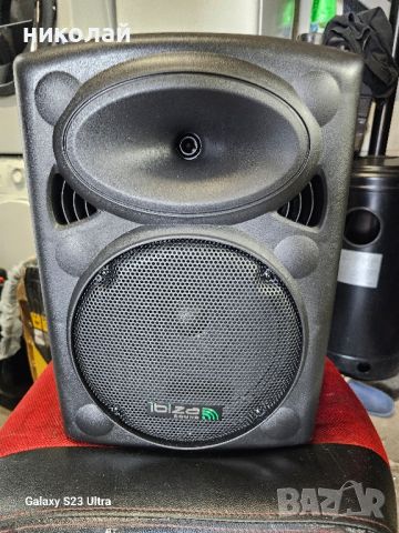 

Преносима активна колонка Ibiza speaker 25CM USB MP3 PORT10VHF-BT, снимка 2 - Тонколони - 46791408