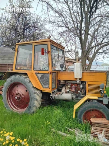 Трактор Булгар ТК-80 + инвентар (ремаркета + 2 бр. плугове) – палиш и работиш 5600 моточаса