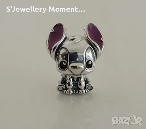  Талисман Пандора колекция Pandora x Disney Stitch, снимка 5 - Гривни - 38940804