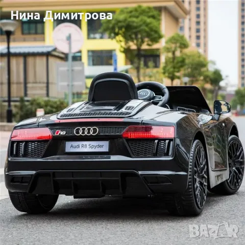  Акумулаторна кола Audi R8 Spyder 12V, снимка 6 - Детски велосипеди, триколки и коли - 47804596