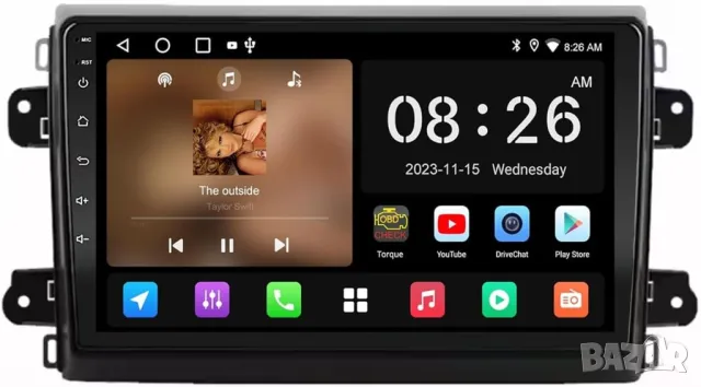 Мултимедия за Fiat Ducato, 2021-2023, навигация, Android, плеър, 2DIN, Андроид, Ducato, двоен дин, снимка 7 - Аксесоари и консумативи - 50201358