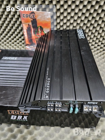 4 канален Усилвател EDGE EDA 4.200 клас АБ , снимка 3 - Ресийвъри, усилватели, смесителни пултове - 53688178