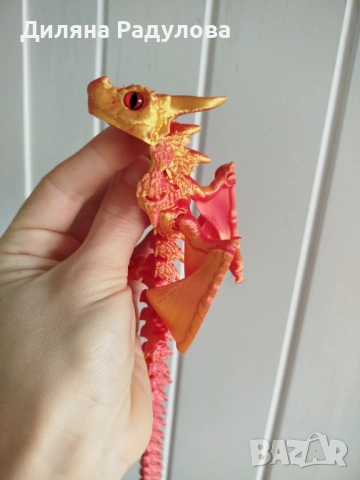 3D отпечатан дракон с крила, снимка 3 - Други стоки за дома - 53573093