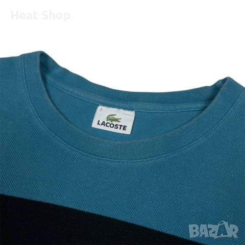 Мъжка блуза Lacoste Heritage Striped Sweatshirt, снимка 3 - Блузи - 52333978