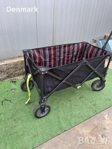 Сгъваема градинска количка-Qutwell, снимка 2 - Къмпинг мебели - 54160383