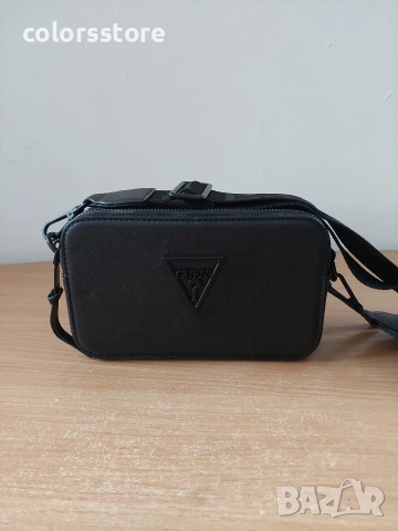 Черна чанта Guess - SG1, снимка 2 - Чанти - 41822408