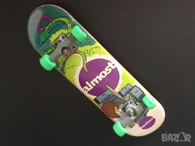 Fingerboard Tech Deck професионален фингърборд мини скейт скейтборд almost Chris Haslam, снимка 2 - Скейтборд, ховърборд, уейвборд - 49311161