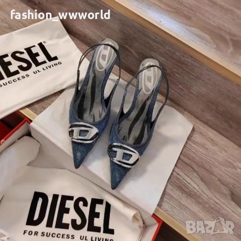 дамска сандали на ток Diesel 35-41  реплика, снимка 5 - Сандали - 45144352