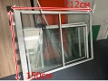 300755 ALU алуминиева дограма FIX прозорец 150/ 212см - цена от 193 на 170 лв или 86,92 евро        , снимка 1