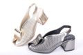 СЕЗОН' 24! Елегантни дамски сандали на ток - Два цвята, снимка 1 - Сандали - 45094176