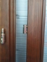 Италианска единична дървена врата с двойно закалено стъкло.та , снимка 5
