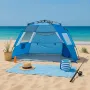 Автоматична палатка Muhler за плаж, 235х130xH135 см, снимка 4