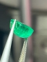 Продавам естествен изумруд  2.15 карата демонтиран от златни обеци., снимка 10