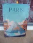 Метална табела разни Париж Гранция Лувъра пирамида символ музей, снимка 1