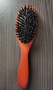 Четка за коса с естествен косъм от глиган! , снимка 1 - Аксесоари за коса - 45038273