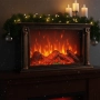 Декоративна LED камина с ефект на тлеещи въглени - уют и стил за вашия дом, снимка 2