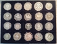 Колекция сребро 1963-1990 62 бр, снимка 4